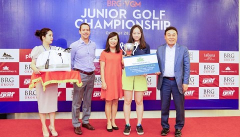 Thành viên ASIAD Đoàn Xuân Khuê Minh vô địch giải BRG - VGM Junior Championship 2018